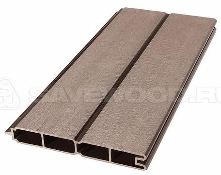 Заборный профиль из ДПК Savewood SW Agger матовый терракот купить в Тест