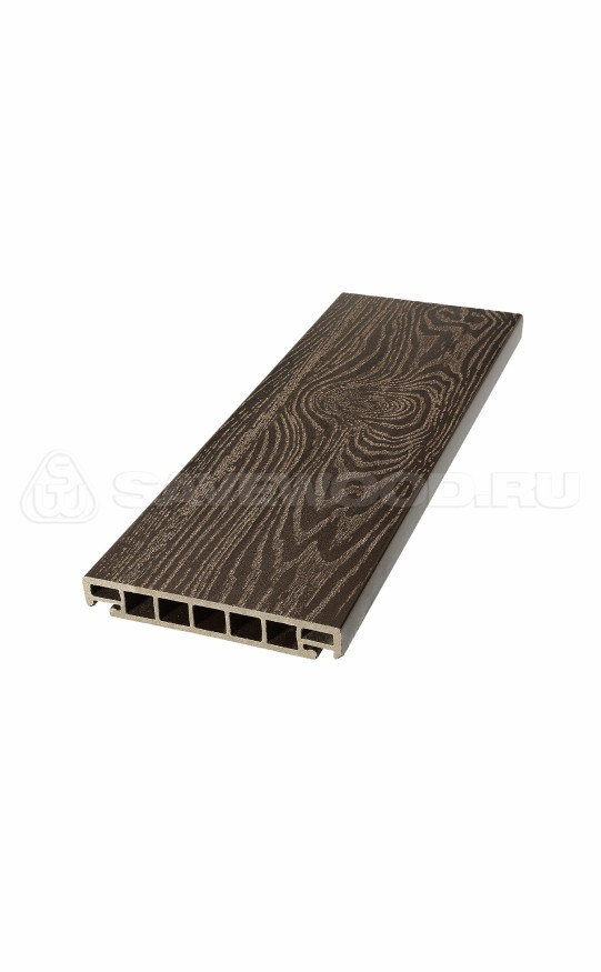 Террасная доска из ДПК SW Salix (S) (T) темно-коричневый купить в Тест