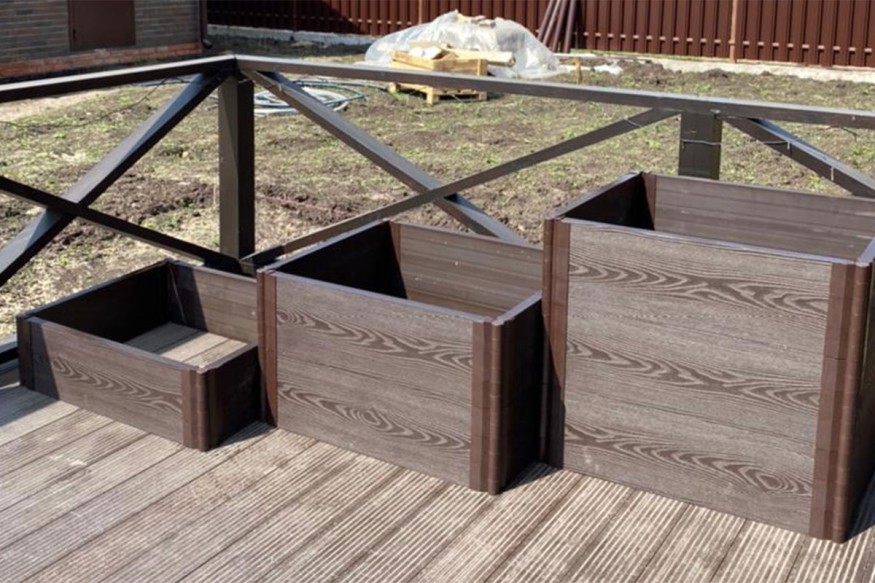 Доска грядочная NauticPrime 450x35x2950мм, Венге купить в Тест