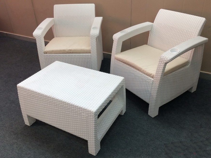 Комплект Yalta Balcony Set белый купить в Тест