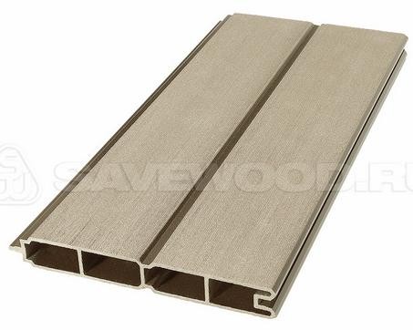 Заборный профиль из ДПК Savewood SW Agger матовый тик купить в Тест