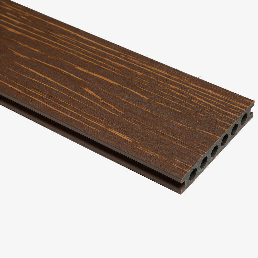 Террасная доска из ДПК CM Decking серия ZEBRANO цвет коричневы (под заказ) купить в Тест