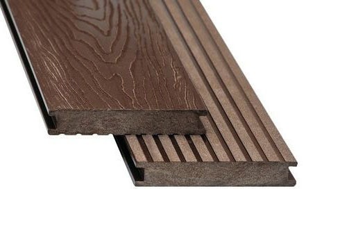 Террасная доска из ДПК ECODECKING Premium Коричневый купить в Тест