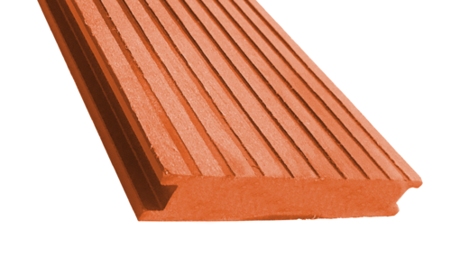 Террасная доска из ДПК ECODECKING Premium Терракот купить в Тест