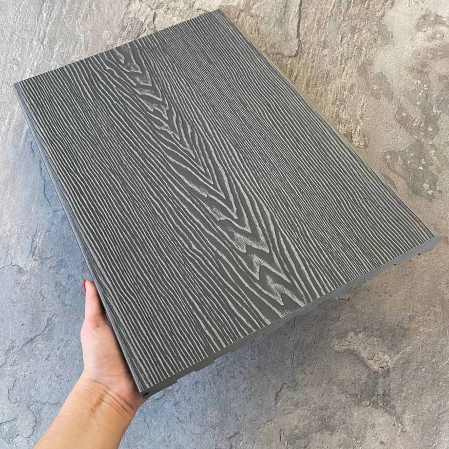 Ступень EasyDecking Wood-Х 348х22 Серый 3D купить в Тест