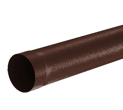 Водосток Aquasistem, Система 150/100 - Труба водосточная 3.00м RAL 8017 Коричневый matt купить в Тест