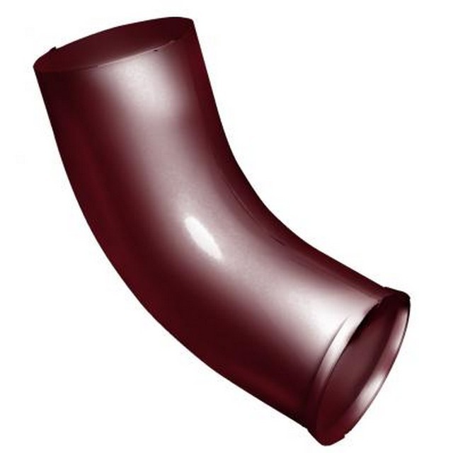 Водосток Grand Line 125x90 – Колено стока RAL 3005 купить в Тест
