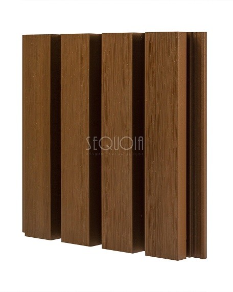 Доска фасадная ДПК SEQUOIA co-extrusion LIGHTBROWN купить в Тест