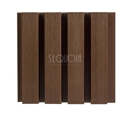 Доска фасадная ДПК 3D SEQUOIA co-extrusion BROWN купить в Тест