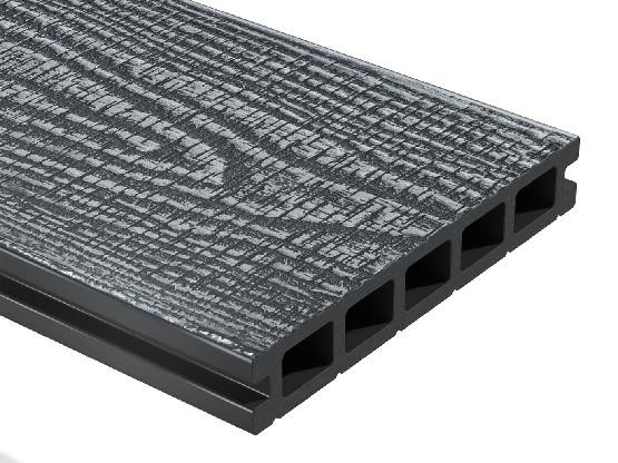 Террасная доска из ДПК WOODVEX Expert Antique Stone Gray купить в Тест