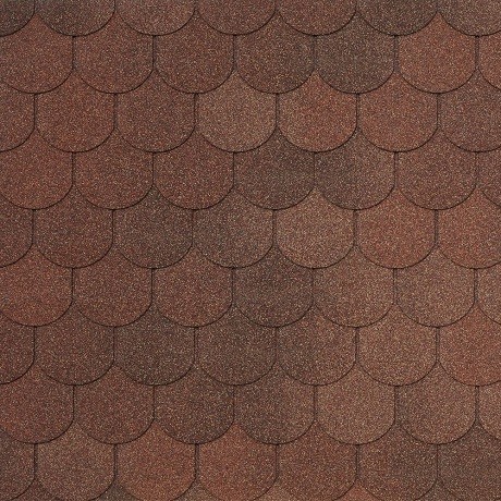 Гибкая черепица Tegola ASSISI terracotta 420 купить в Тест
