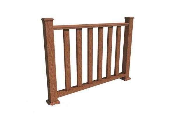Ограждения из ДПК WOODVEX Терракота купить в Тест
