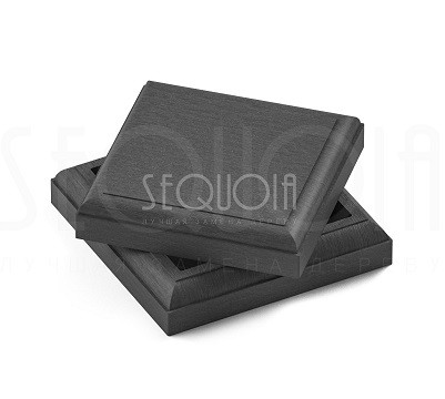 Комплект крышка/юбка для столба SEQUOIA GRAY купить в Тест