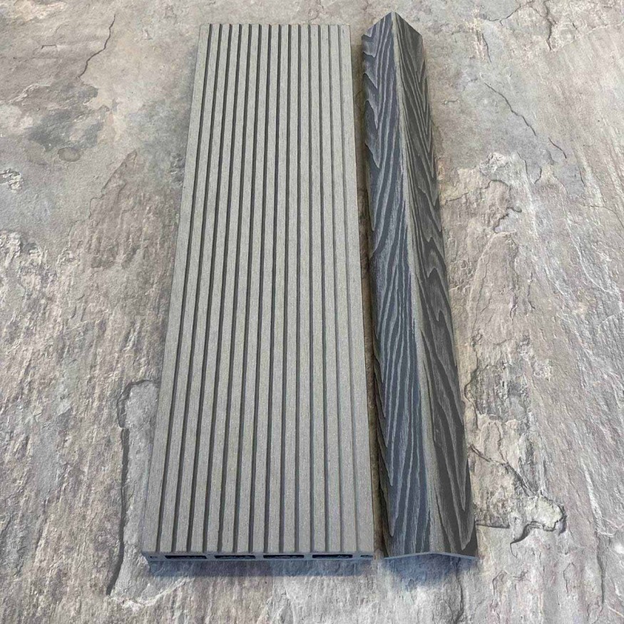 Террасная доска ДПК EasyDecking Wood-X 146х23 Серый купить в Тест