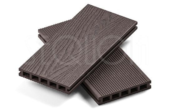 Доска террасная ДПК 3D SEQUOIA Evolution WOOD BROWN купить в Тест