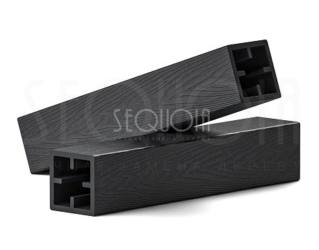 Столб SEQUOIA Evolution 3D WOOD BLACK купить в Тест