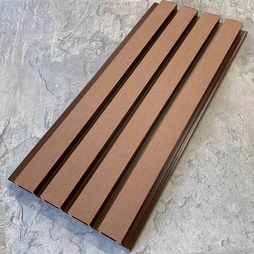 Фасадная реечная панель EasyDecking Wood-X 219х26 Коричневый купить в Тест