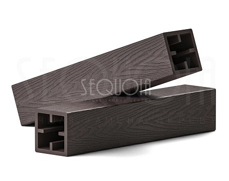 Столб SEQUOIA Evolution 3D WOOD BROWN купить в Тест