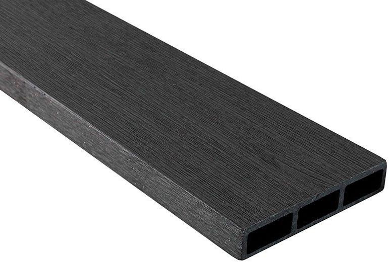 Доска 3D ДПК Outdoor STORM BLACK черная купить в Тест