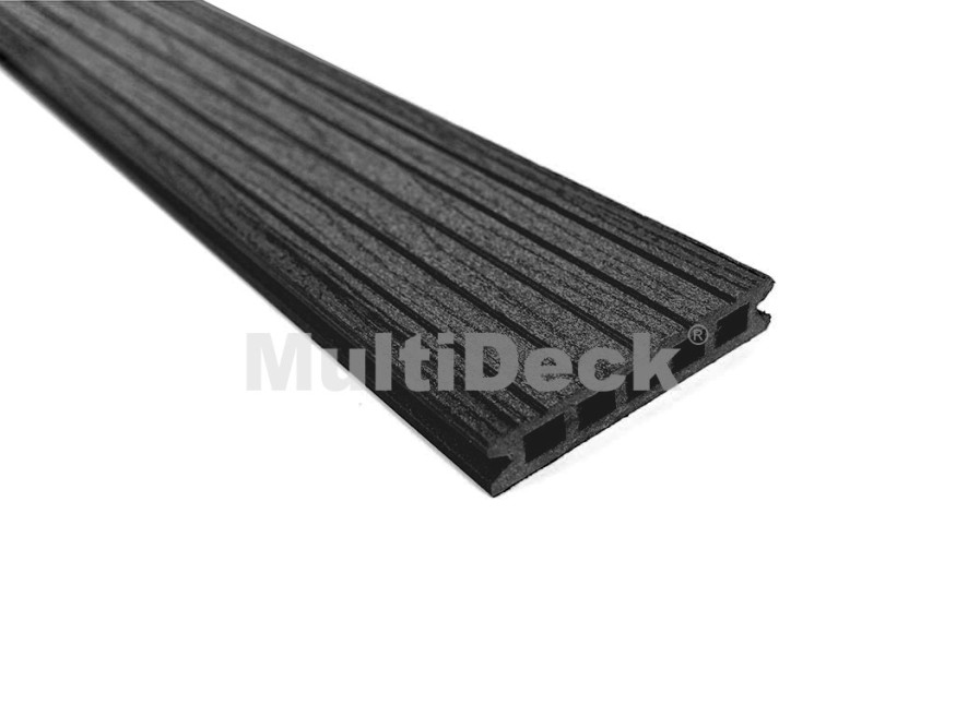 Террасная доска из ДПК MultiDeck Pro  Черный бархат купить в Тест