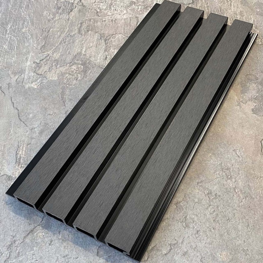 Фасадная реечная панель EasyDecking Wood-X 219х26 Черное дерево купить в Тест