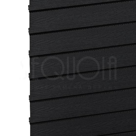 Доска фасадная ДПК 3D SEQUOIA Evolution WOOD BLACK купить в Тест