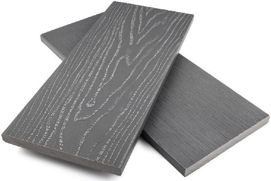 Заборная доска ДПК полнотелая NanoWood Серый купить в Тест
