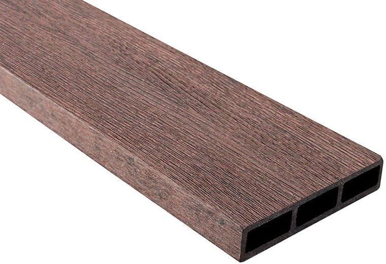 Доска 3D ДПК Outdoor STORM BROWN коричневая микс купить в Тест