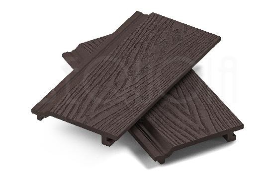 Доска фасадная ДПК 3D SEQUOIA Evolution WOOD BROWN купить в Тест