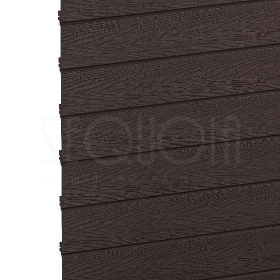 Доска фасадная ДПК 3D SEQUOIA Evolution WOOD BROWN купить в Тест