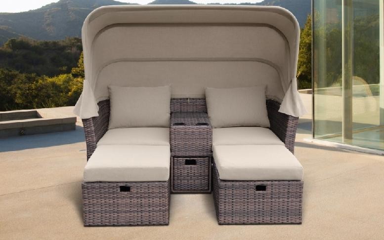 Комплект мебели AFINA плетеной из иск. ротанга AFM-330B Brown купить в Тест