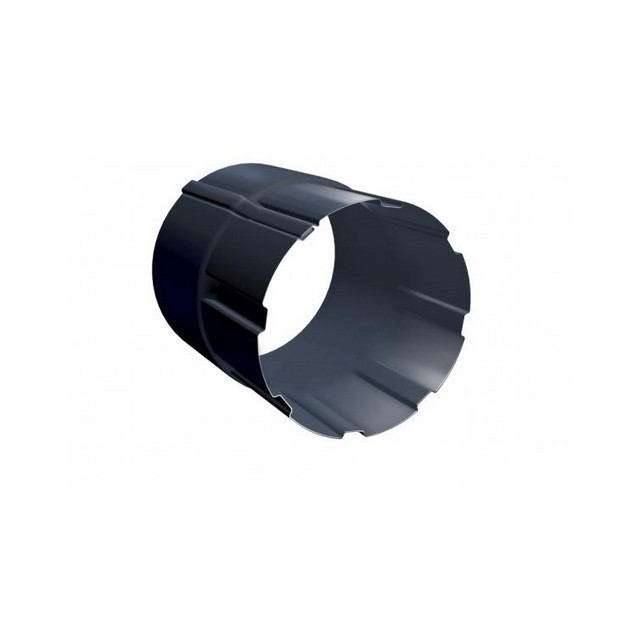 Водосток Grand Line 150x100 – Муфта RAL 7024 купить в Тест