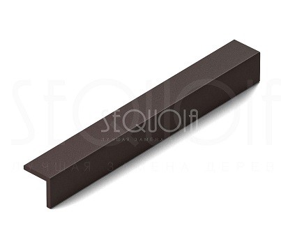 Уголок завершающий террасный SEQUOIA BLACK купить в Тест