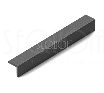 Уголок завершающий террасный SEQUOIA BLACK купить в Тест
