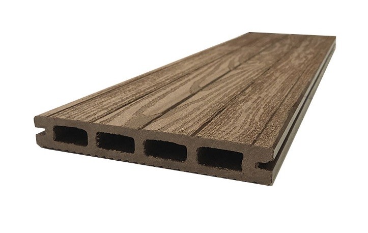 Доска Террасная NanoWood «Standart» Derevo двухсторонняя - Шоколад 150×26 купить в Тест