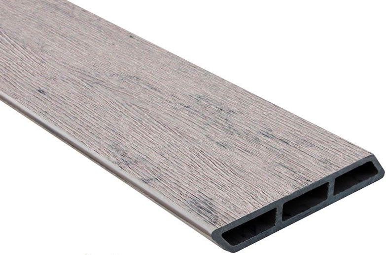 Доска Ромбус 3D ДПК Outdoor STORM GREY серая микс купить в Тест