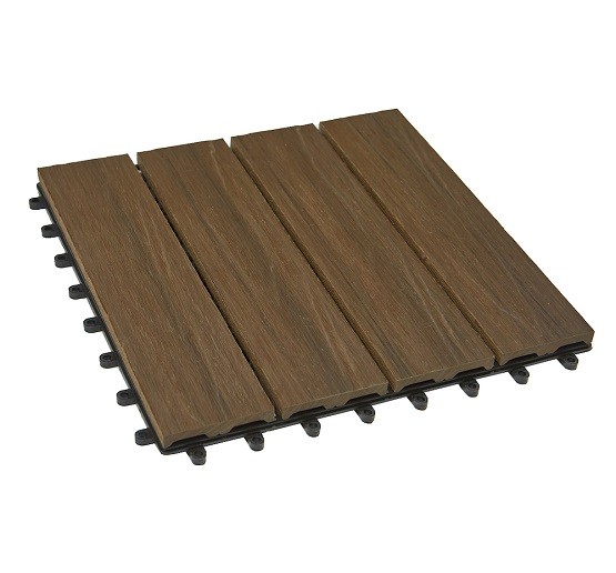 Садовый паркет дпк CM Garden Modern, 300х300 мм, PATINA BROWN (Патина коричневый) купить в Тест
