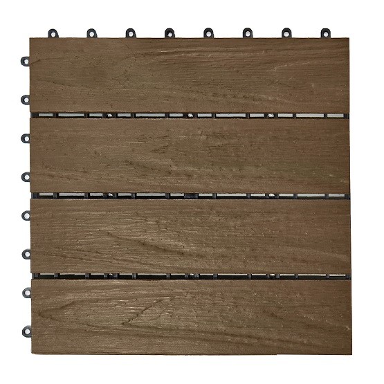 Садовый паркет дпк CM Garden Modern, 300х300 мм, PATINA BROWN (Патина коричневый) купить в Тест