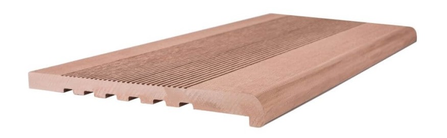 Ступени Полнотелые из ДПК NanoWood - Какао купить в Тест