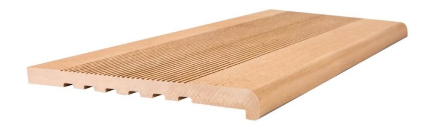 Ступени Полнотелые из ДПК NanoWood - Карамель купить в Тест