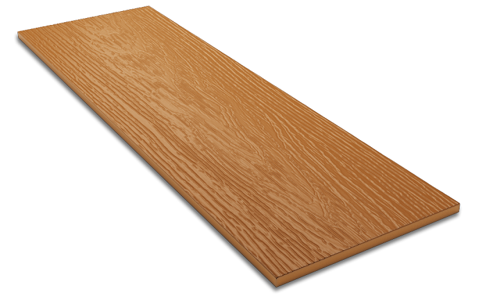 Фибросайдинг DECOVER 3600 x 190 x 8 мм Caramel купить в Тест