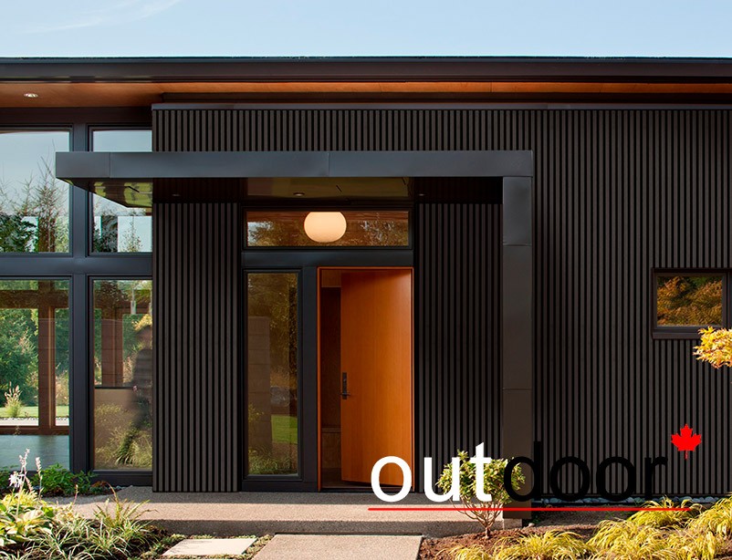Панель универсальная ДПК Outdoor 3D шлифованная черная купить в Тест