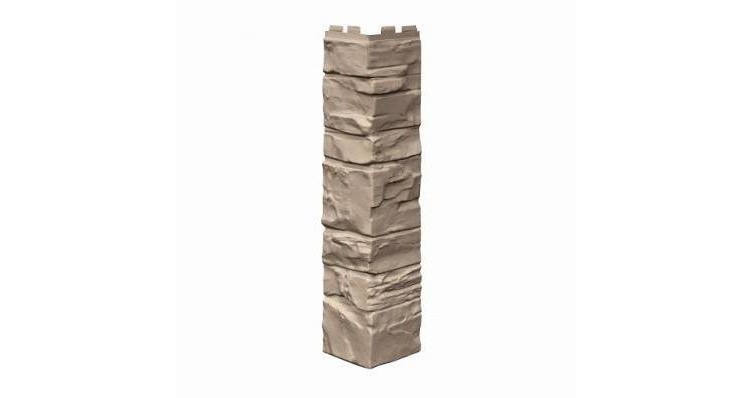 Угол наружный VOX Solid Stone Lazio камень светлая глина купить в Тест