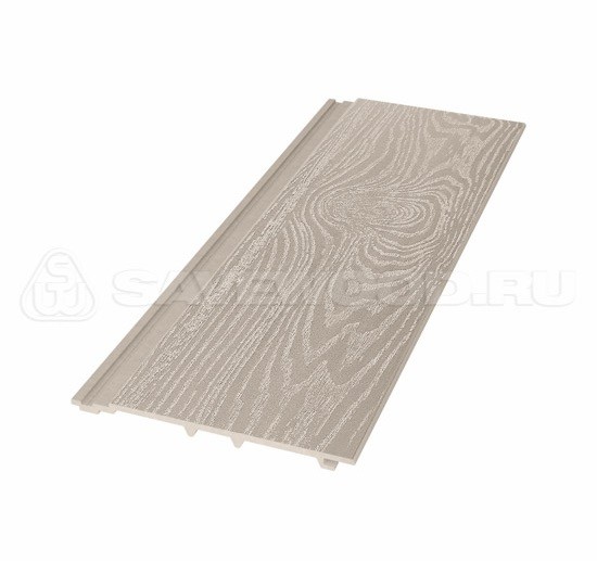 Сайдинг из дпк savewood sw-cedrus тангенциальный распил бежевый купить в Тест