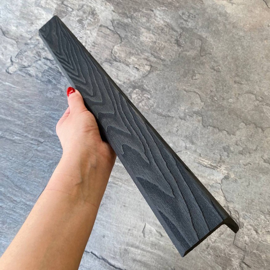 Уголок 3D EasyDecking Wood-Х 50х50 Черное дерево купить в Тест