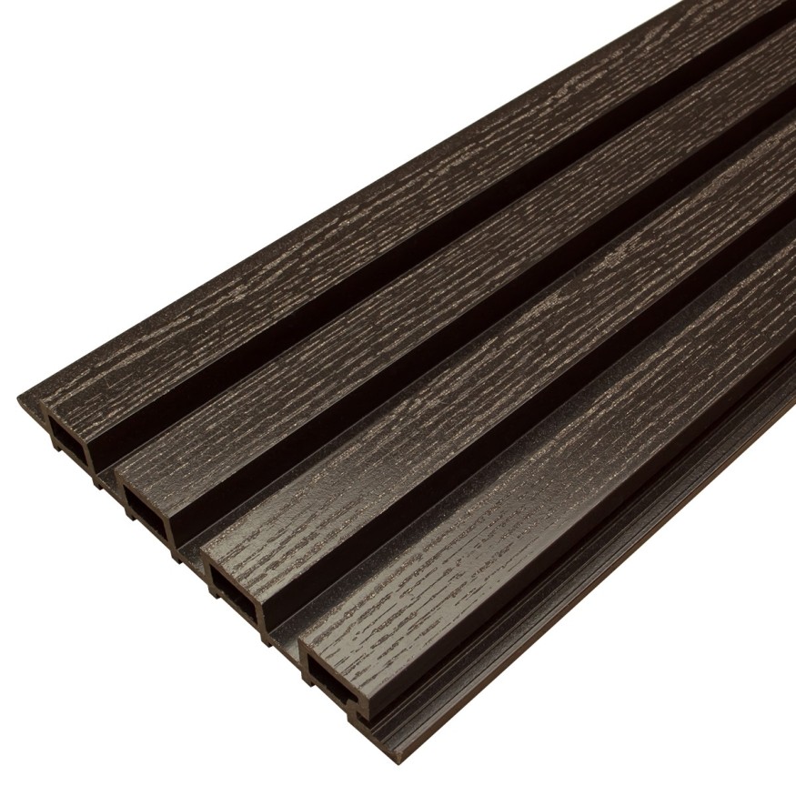 Фасадная доска из ДПК Faynag Wood Рейка Венге купить в Тест