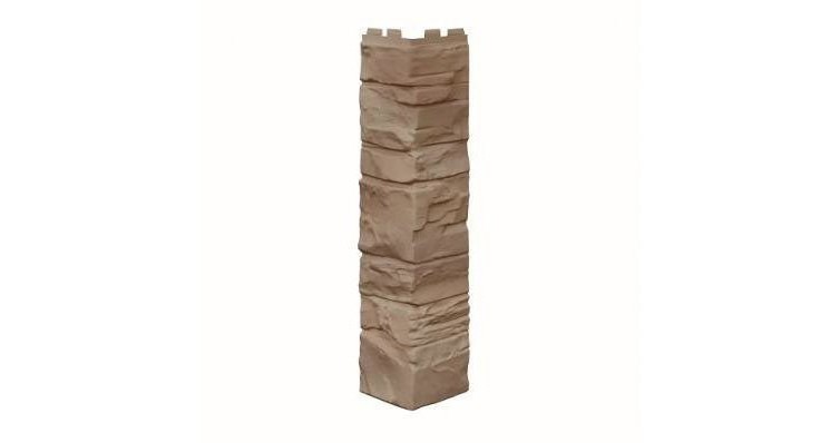 Угол наружный VOX Solid Stone Umbria камень коричневый купить в Тест