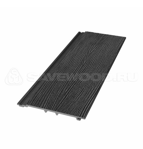 Сайдинг из дпк savewood sw-cedrus радиальный распил черный купить в Тест