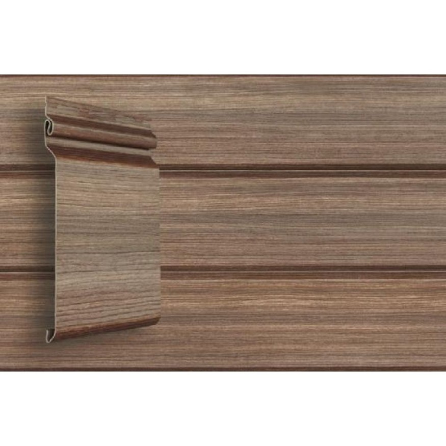 Виниловый сайдинг Grand Line Natural-Брус Tundra - Кедр купить в Тест
