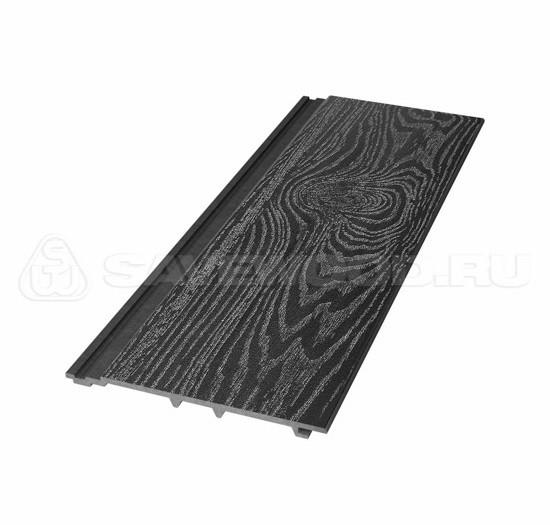 Сайдинг из дпк savewood sw-cedrus тангенциальный распил черный купить в Тест